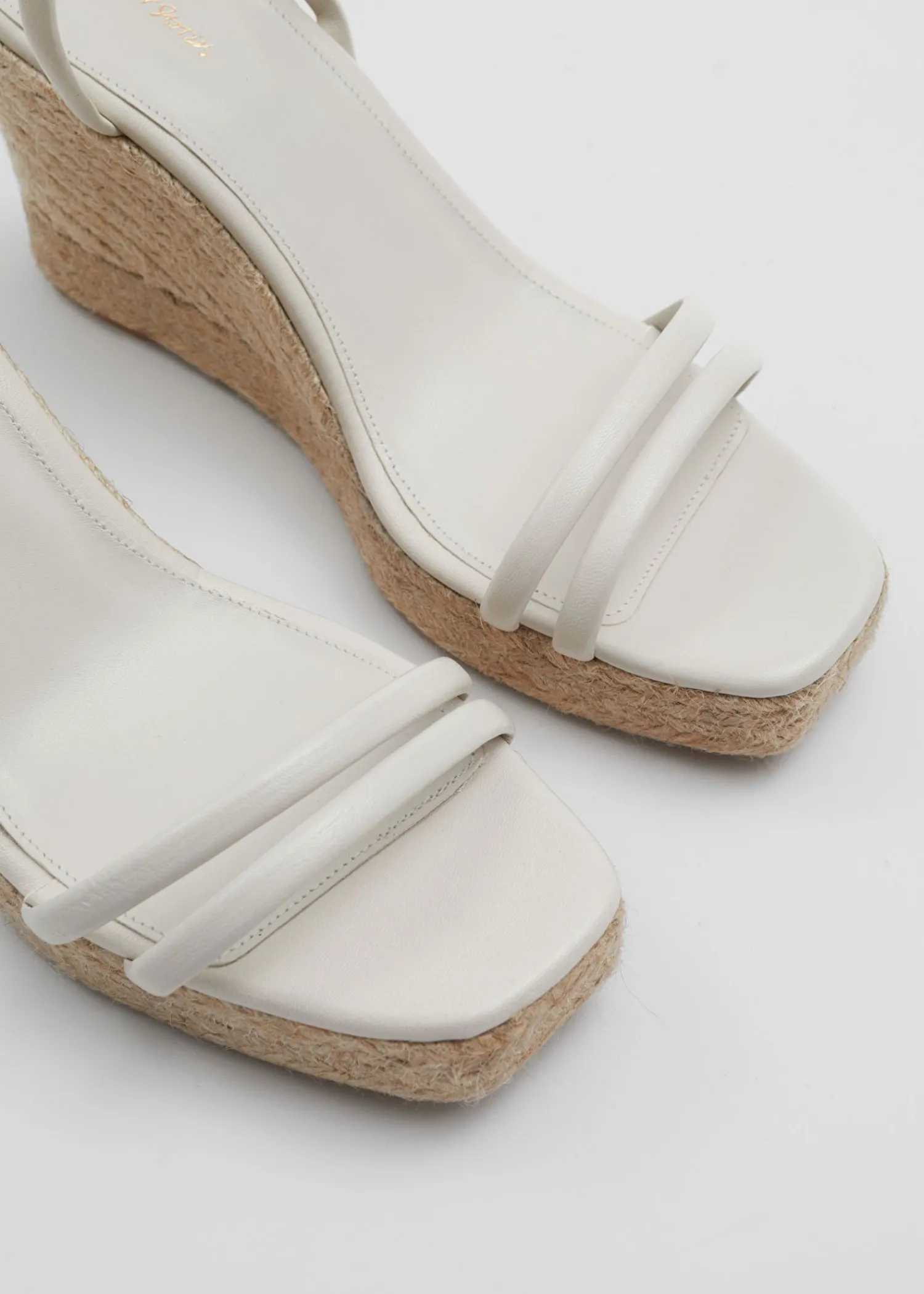 Hot Espadrillesandaler I Laeder Kvinder Sandaler Med Hael