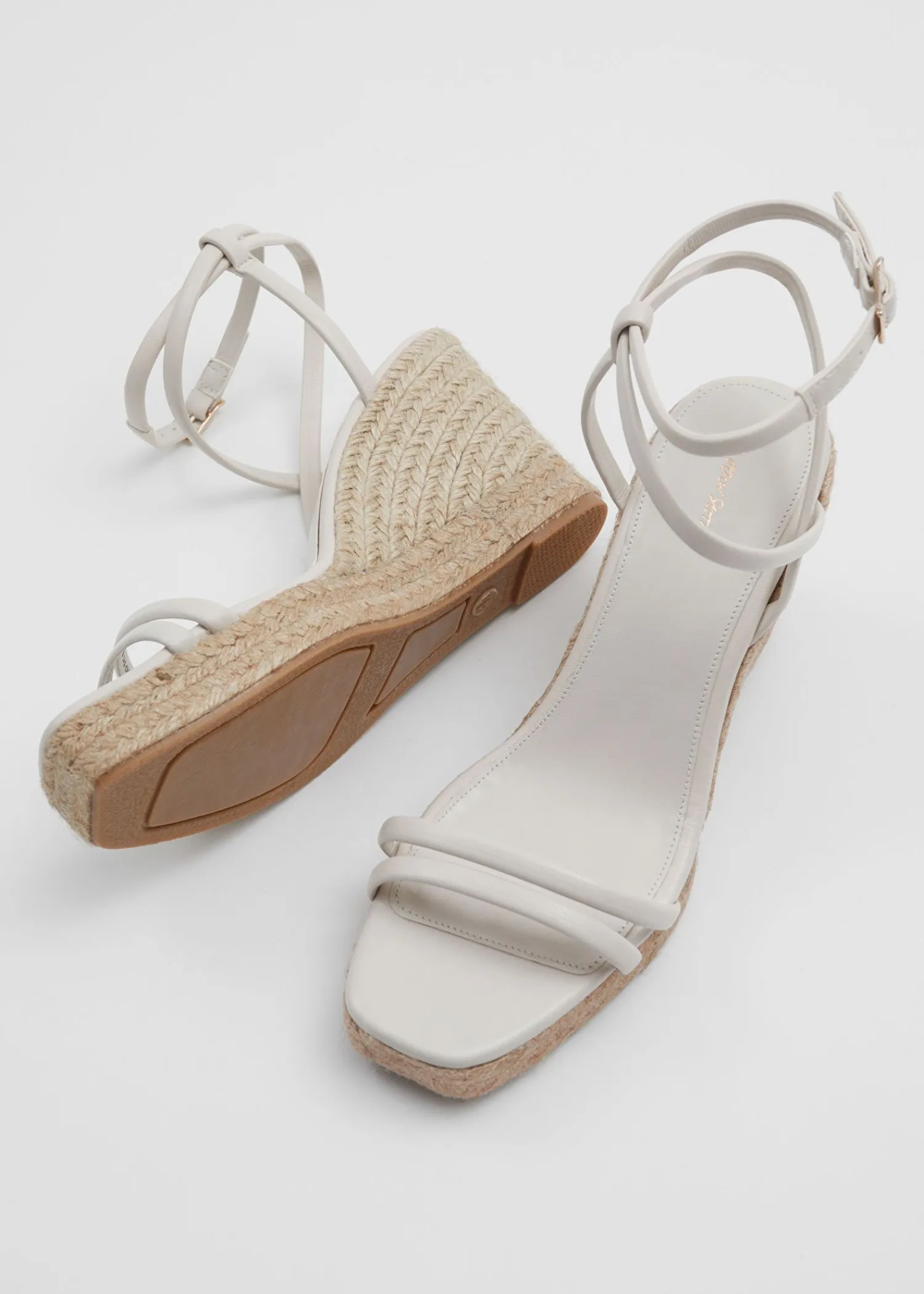 Hot Espadrillesandaler I Laeder Kvinder Sandaler Med Hael
