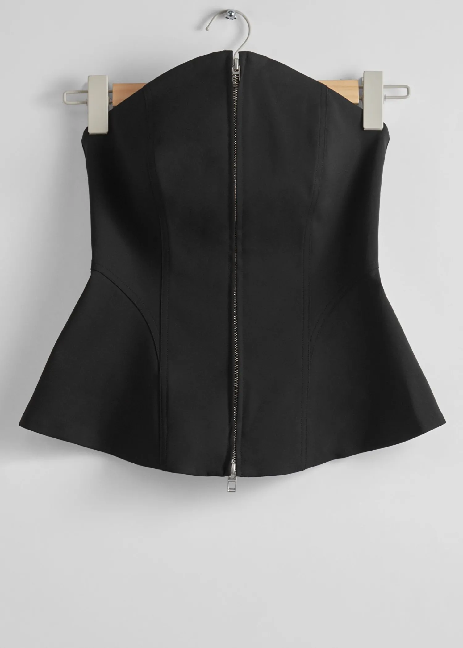 Outlet Flared Bustier Top Kvinder Toppe
