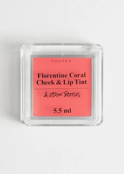Flash Sale Florentine Coral Cheek & Lip Tint Kvinder Makeup