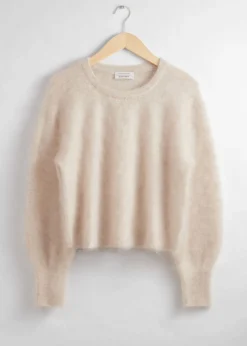 Best Sale Fuzzy Knit Jumper Kvinder Strik