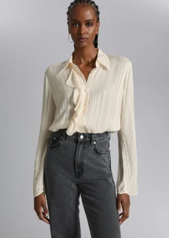 Hot Gennemsigtig Flaeseskjorte Kvinder Bluser Og Skjorter