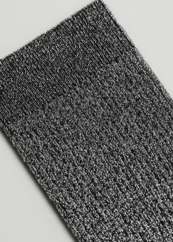 Store Glitter Rib Strik AnkelStrømper Kvinder Strømper Og Strømpebukser