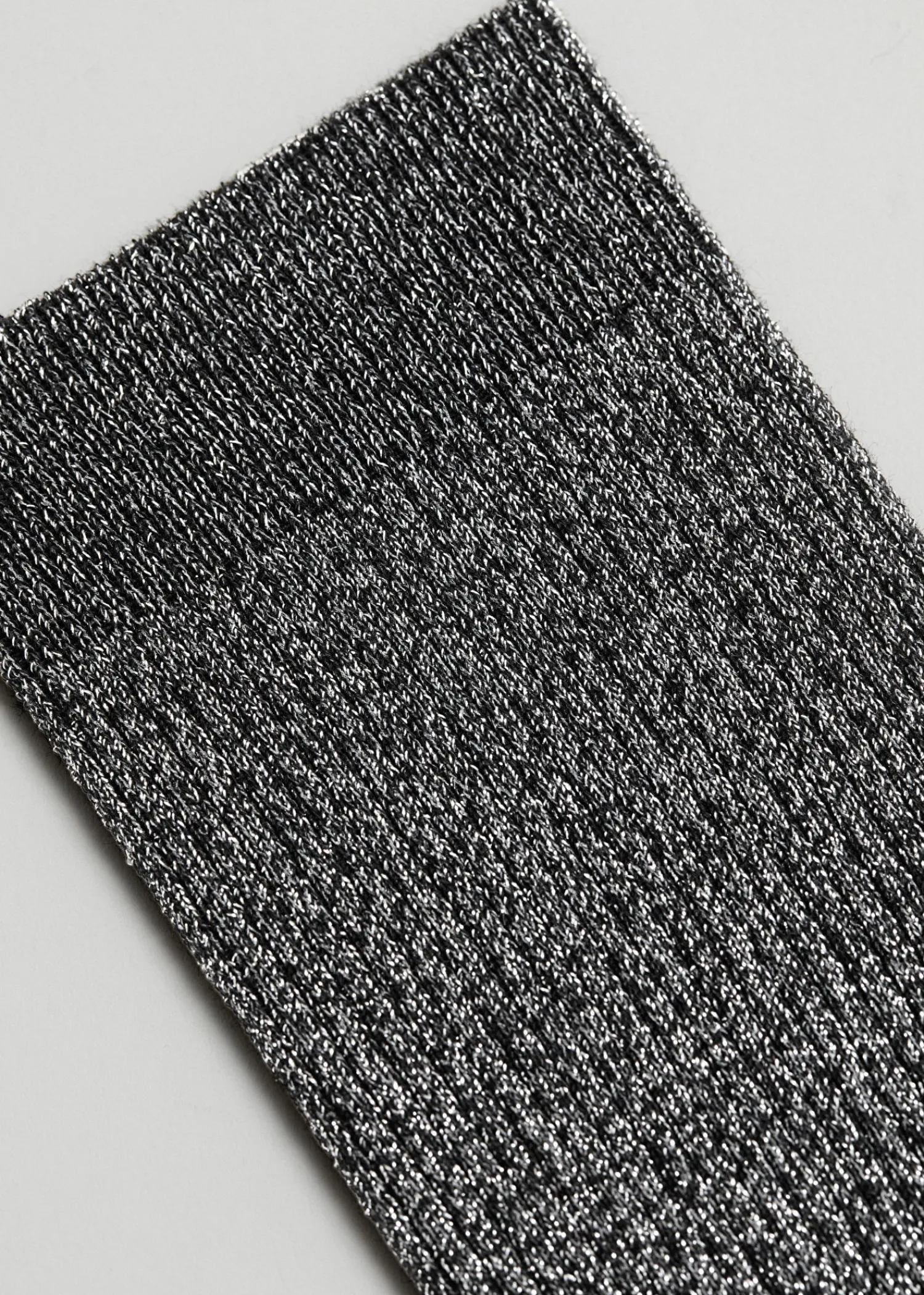 Store Glitter Rib Strik AnkelStrømper Kvinder Strømper Og Strømpebukser