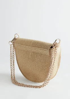 Clearance Halvmane-Taske Med Crossbody Kvinder Tasker