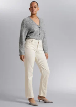 Store Jeans I Slanke Snit Kvinder Denim