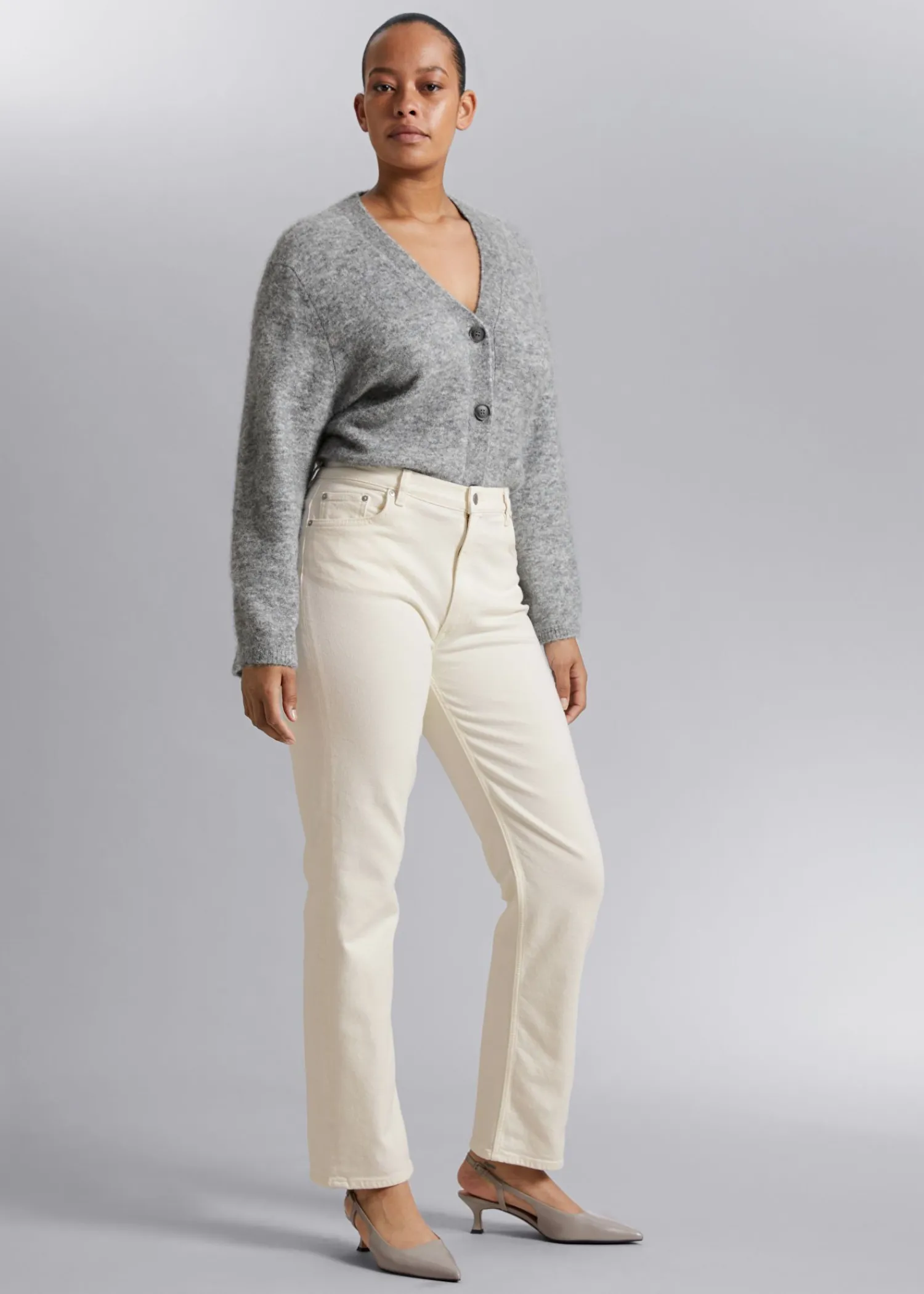 Store Jeans I Slanke Snit Kvinder Denim