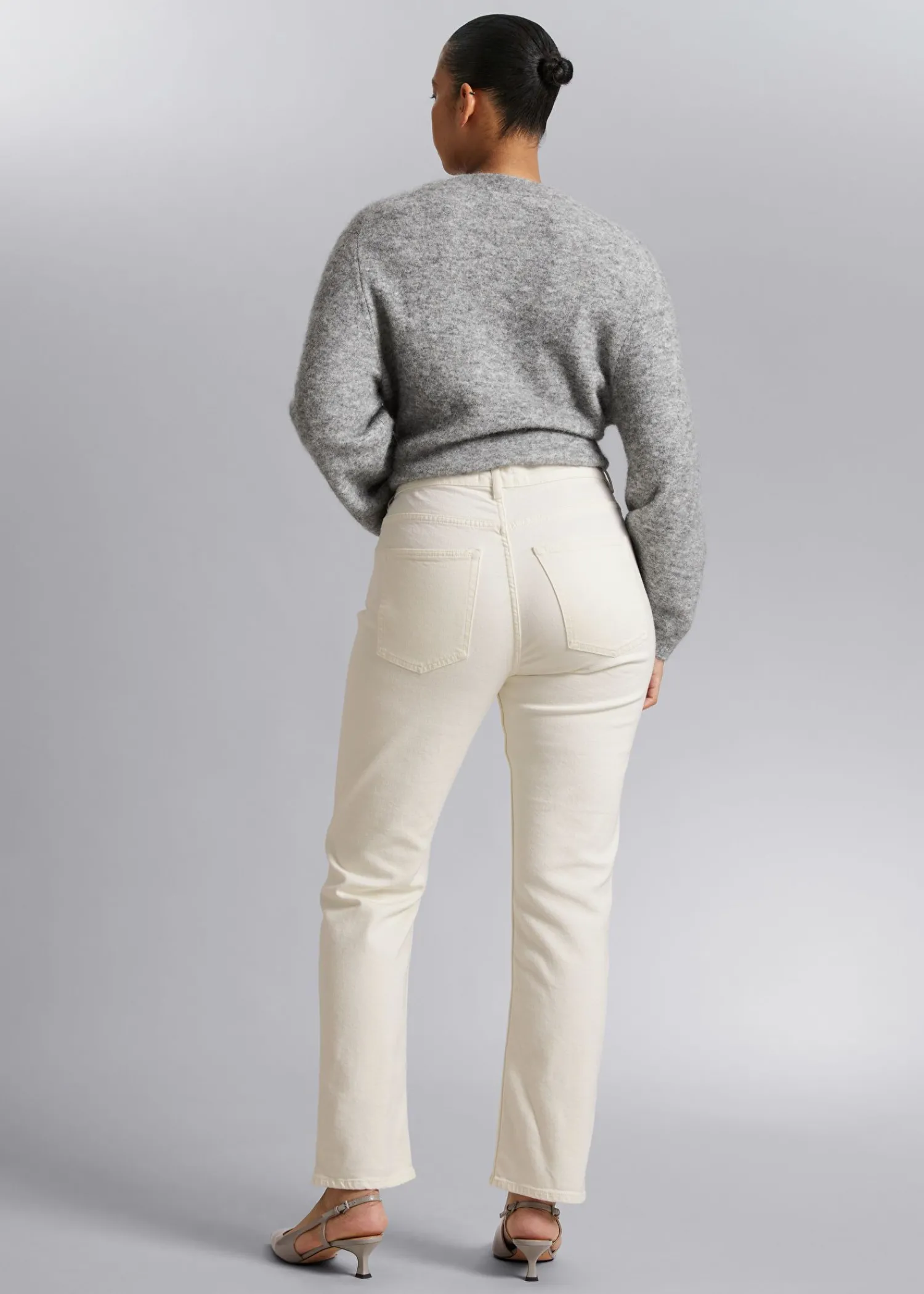 Store Jeans I Slanke Snit Kvinder Denim