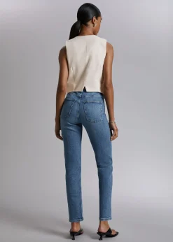 New Jeans I Slanke Snit Kvinder Jeans