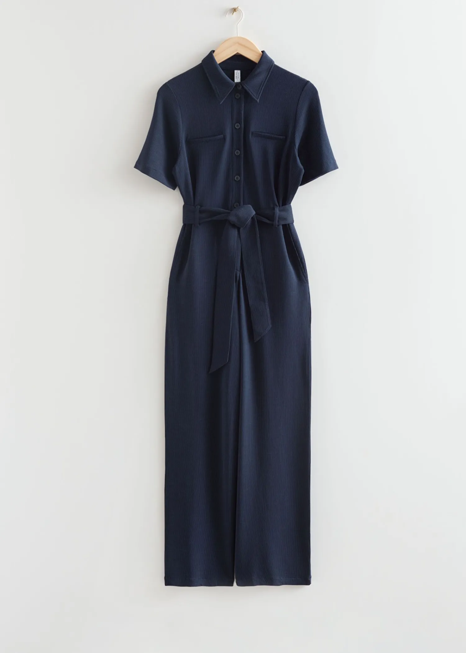 New Kortaermet Jumpsuit Med Baelte Kvinder Jumpsuits