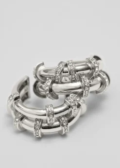 Outlet Krystal Prydede Bojler Kvinder Oreringe