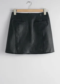 Best Sale Laeder Mini Nederdel Kvinder Nederdele