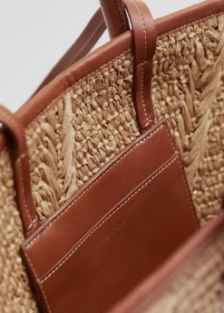 Discount Laederbesat Strastof Kvinder Tasker