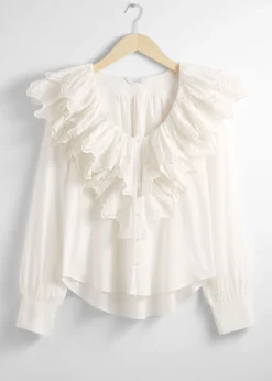 New Lagdelt Flaesebluse Kvinder Bluser Og Skjorter