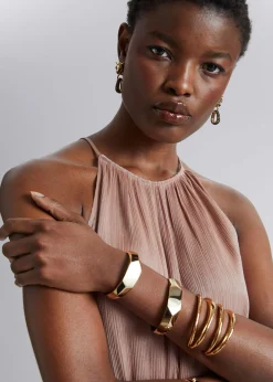 Shop Lagdelt Manchet Armband Kvinder Armband