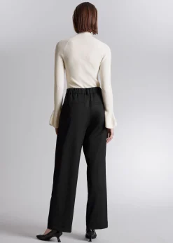 Hot Lige Bukser Kvinder Bukser