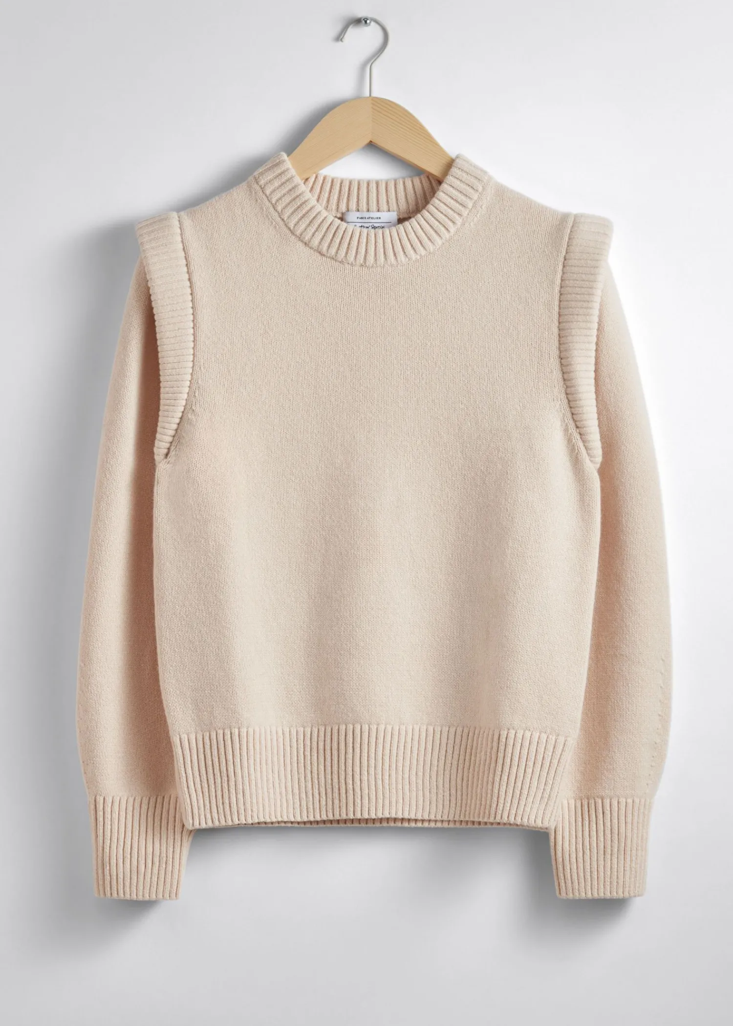 Cheap Merino Jumper Med Forlaenget Skulder Kvinder Strik