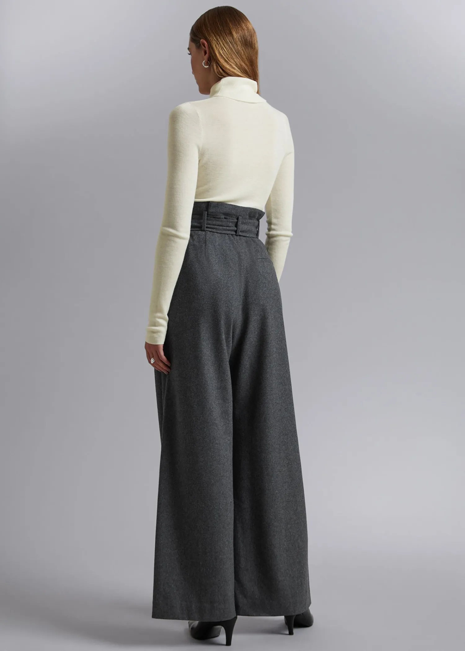 Outlet Merino Rullekravetroje Kvinder Toppe