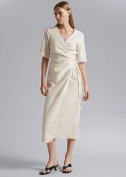 Cheap Midi Sla Om Kjole Kvinder Kjoler