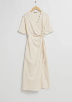 Cheap Midi Sla Om Kjole Kvinder Kjoler