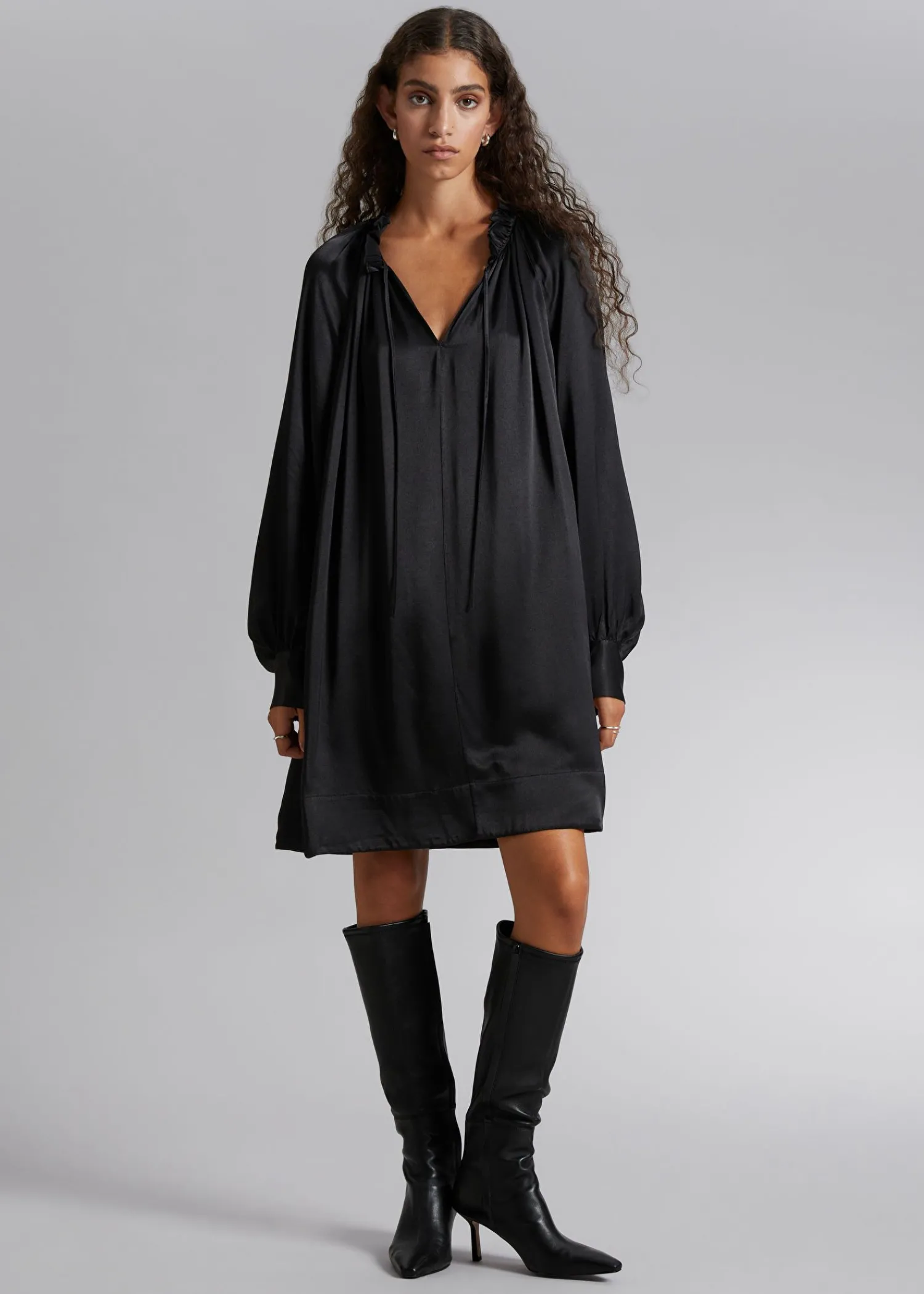 Flash Sale Midikjole Med Bindeband Kvinder Kjoler