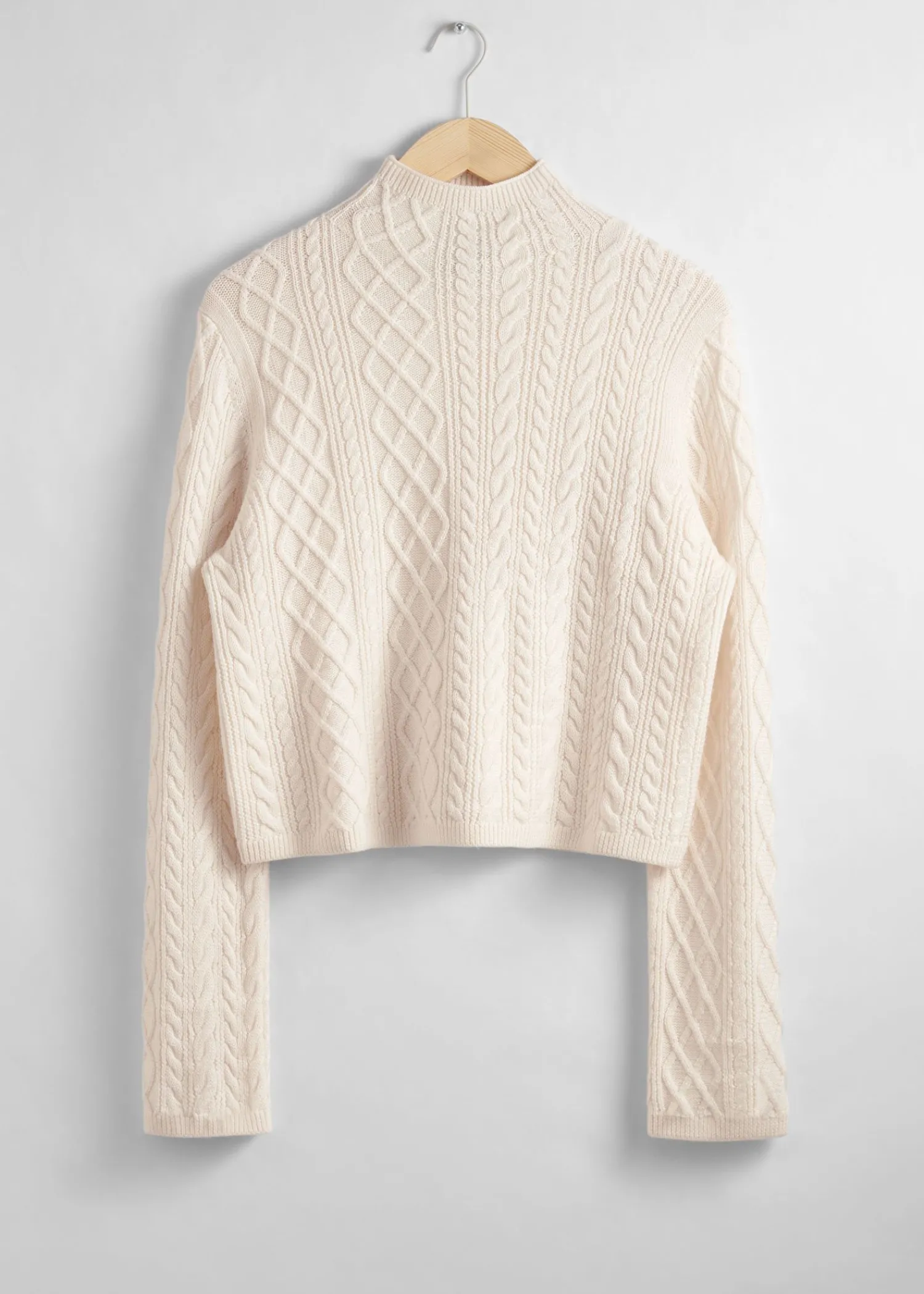 Online Mock Neck Merino Jumper Kvinder Strik