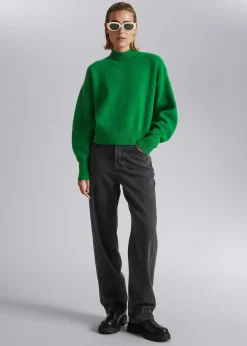 Best Mock-Neck Sweater Kvinder Strik