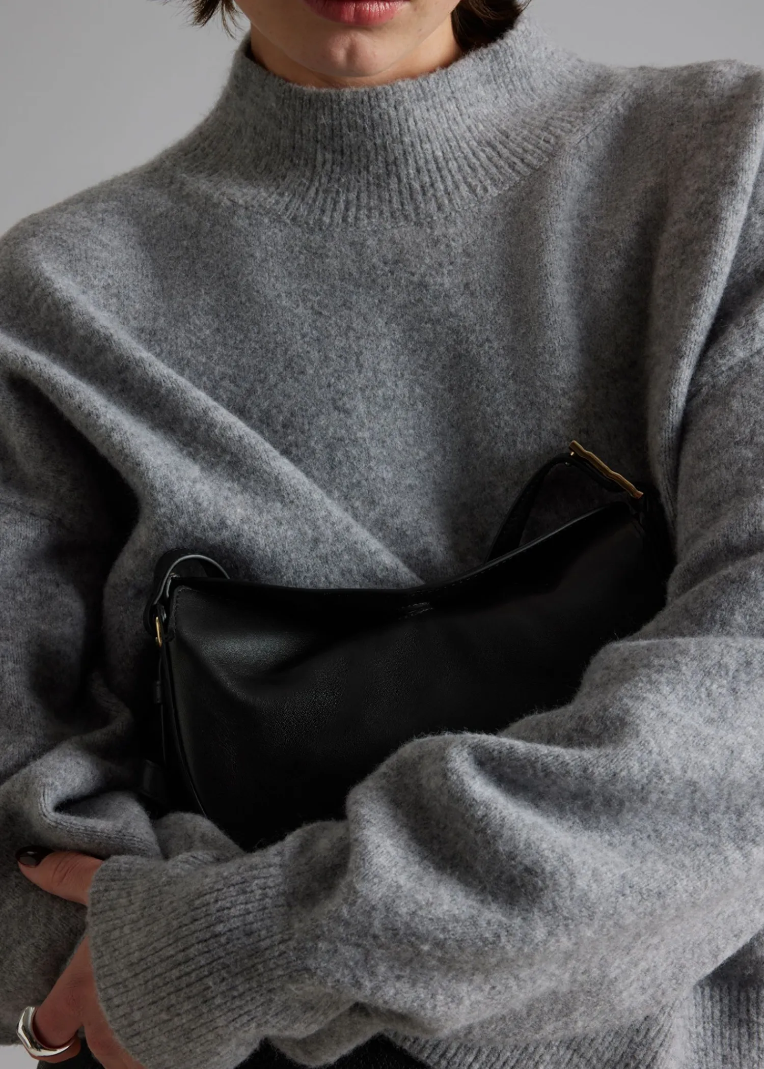 Best Mock-Neck Sweater Kvinder Strik