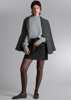 Best Mock-Neck Sweater Kvinder Strik