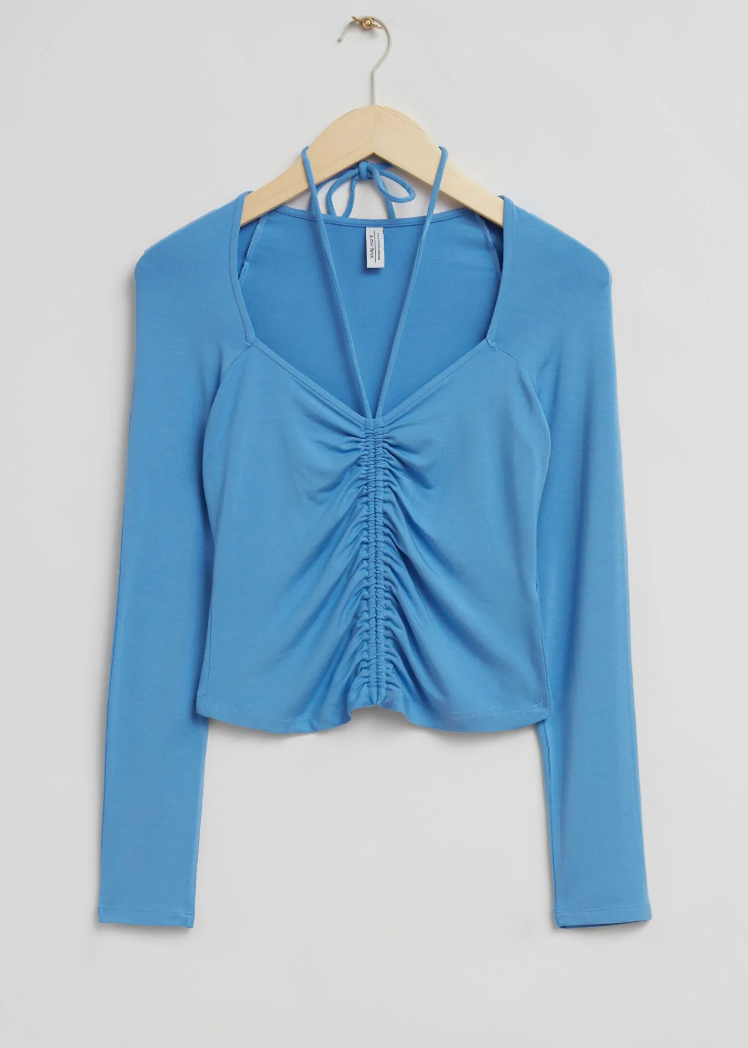 Sale Monteret Top Med Snoring I Halsen Kvinder Toppe