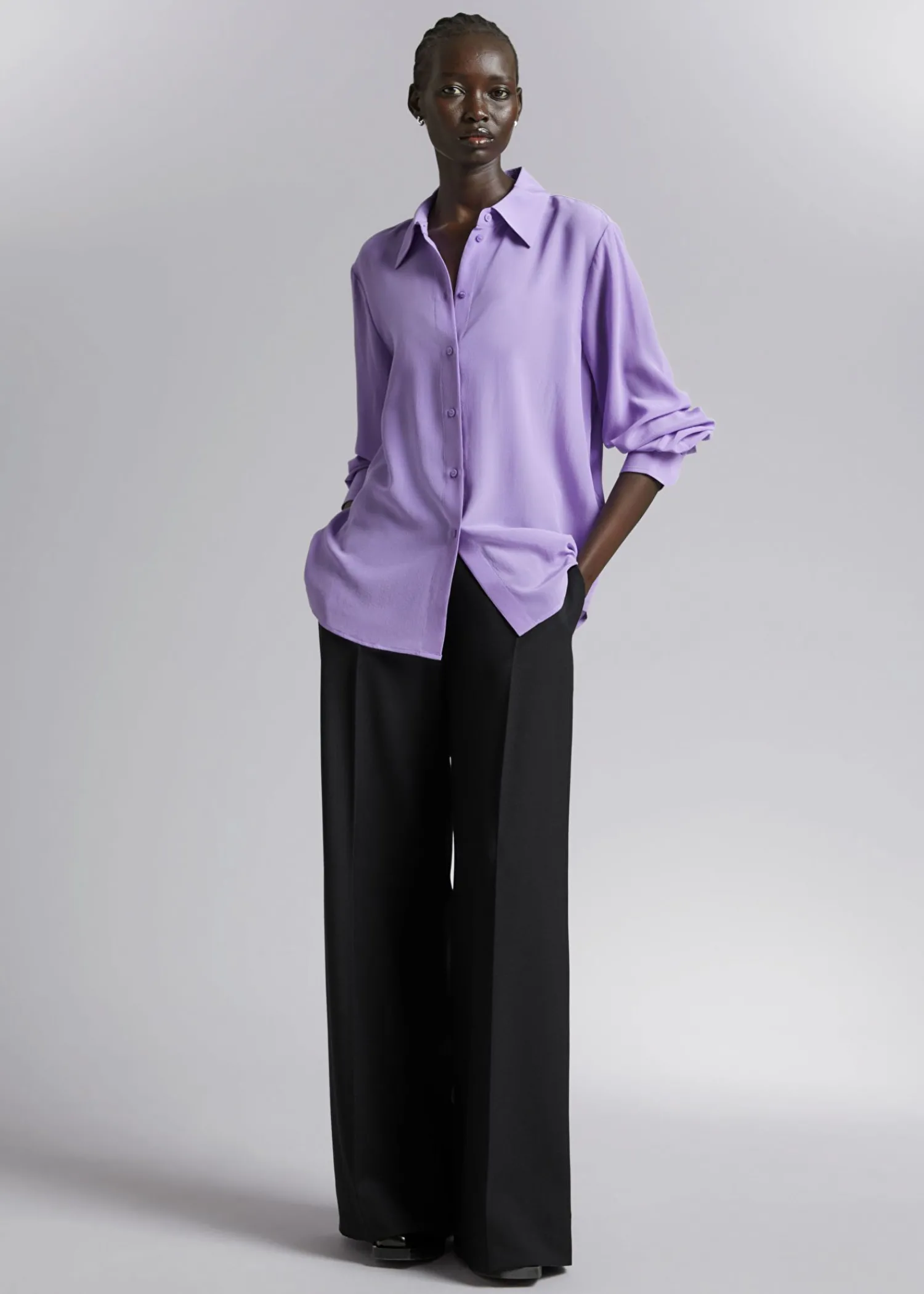 Outlet Mulberry Silkeskjorte Kvinder Bluser Og Skjorter