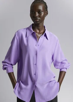 Outlet Mulberry Silkeskjorte Kvinder Bluser Og Skjorter