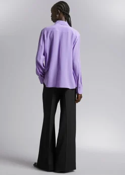 Outlet Mulberry Silkeskjorte Kvinder Bluser Og Skjorter