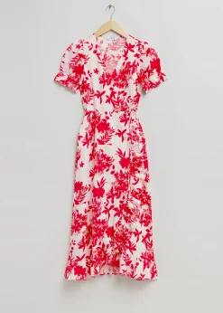 Hot Omslagskjole I Hor Kvinder Kjoler