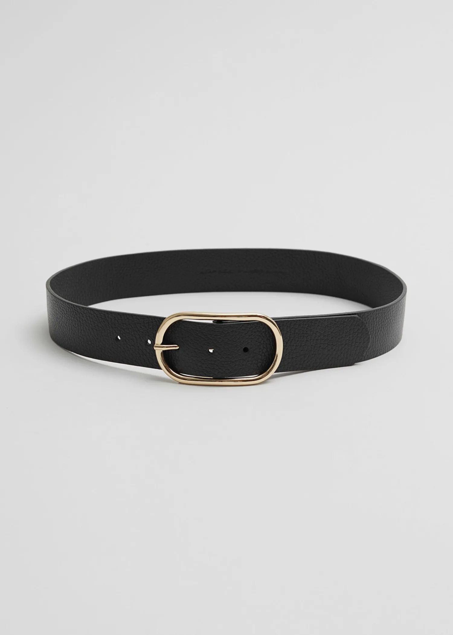 Best Ovalt Laederbaelte Med Spaende Kvinder Bælter