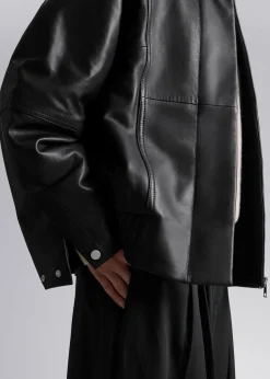 Best Oversized Laederjakke Kvinder Frakker & Jakker