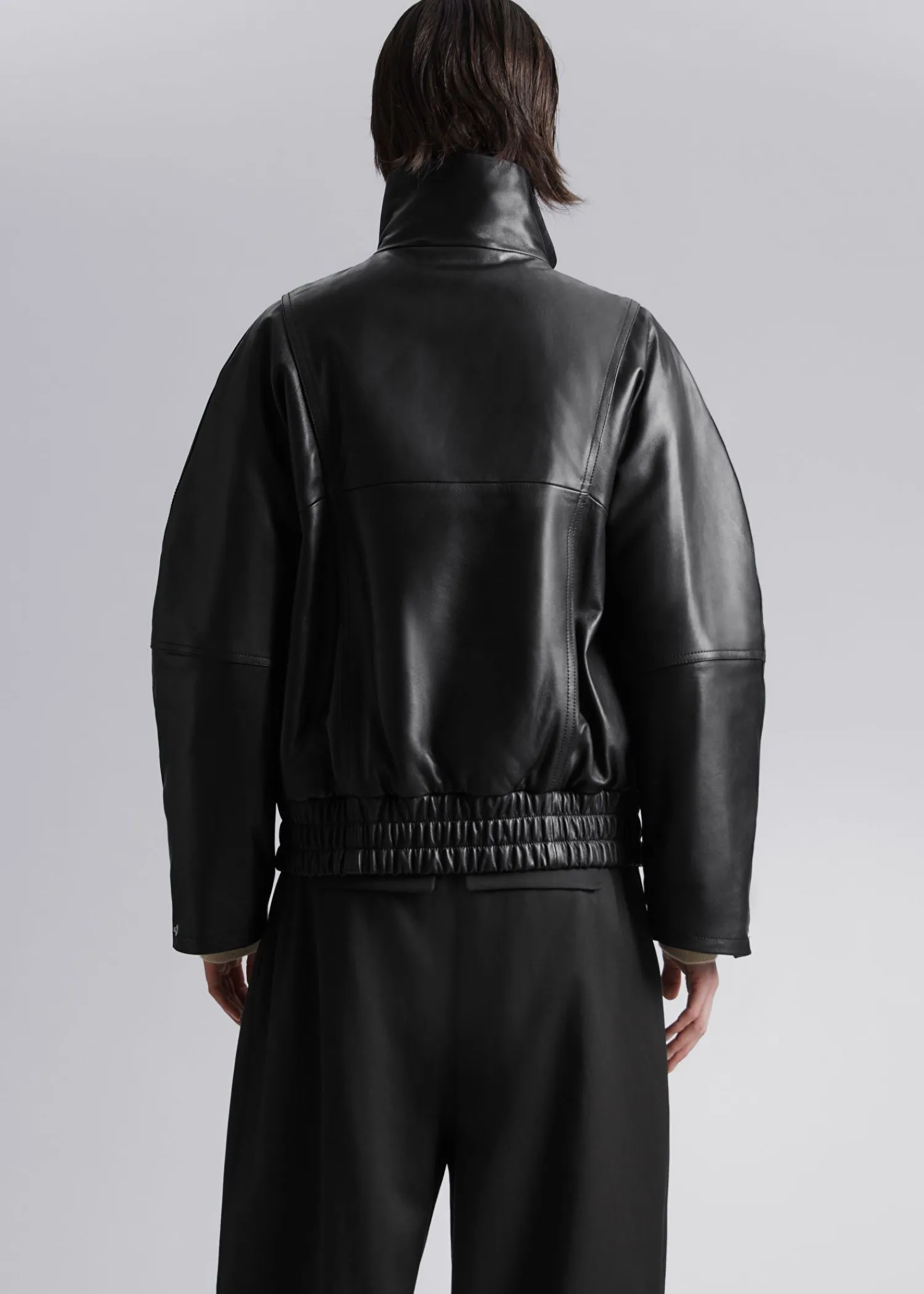 Best Oversized Laederjakke Kvinder Frakker & Jakker