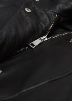 Best Oversized Laederjakke Kvinder Frakker & Jakker