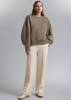 Shop Oversized Sweatshirt Kvinder Toppe