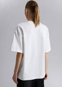 Best Oversized T-Shirt I Bomuldsjersey Kvinder Toppe