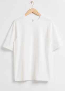 Best Oversized T-Shirt I Bomuldsjersey Kvinder Toppe