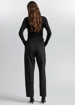 Cheap Paperbag Taljebukser Kvinder Bukser