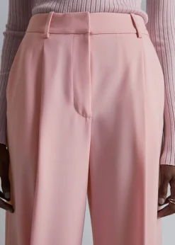 Store Plisserede Bukser Kvinder Bukser