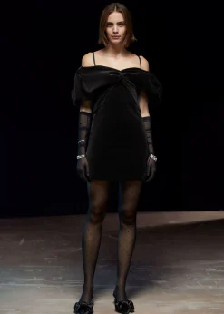 Clearance Prikkede 40 Denier Tights Kvinder Strømper Og Strømpebukser