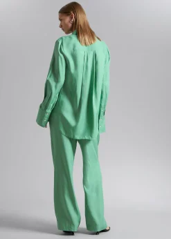 New Regular-Fit Skjorte Kvinder Sæt Og Dragter