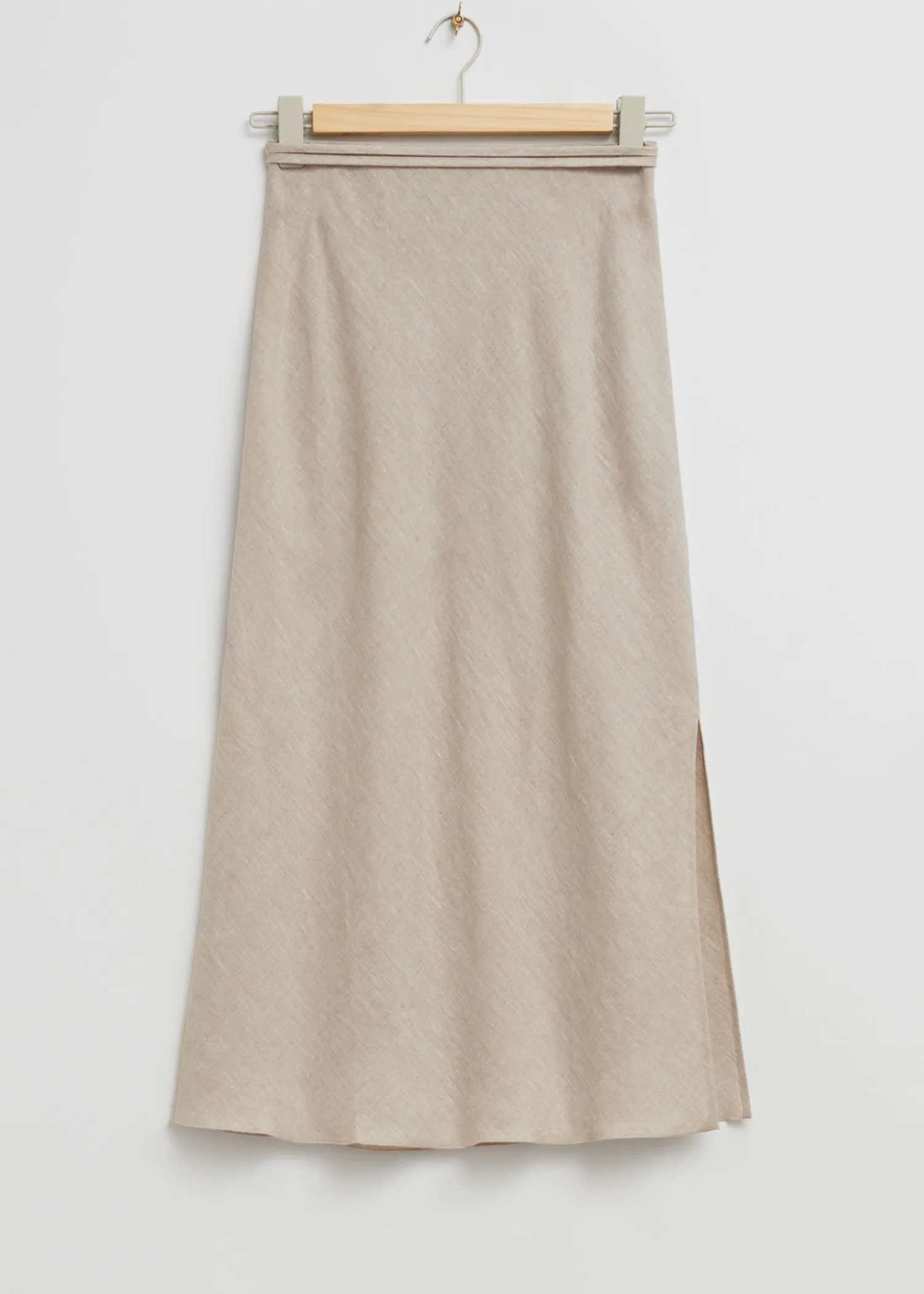 Outlet Remdetaljer Midi-Nederdel I Hor Kvinder Nederdele