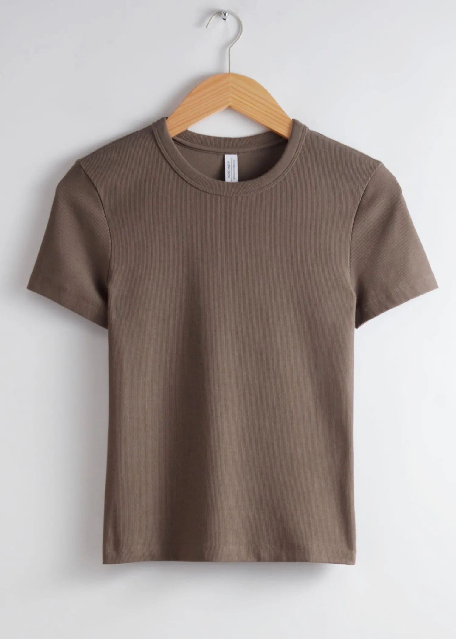 Best Sale Ribbet Cropped T-Shirt Kvinder Toppe