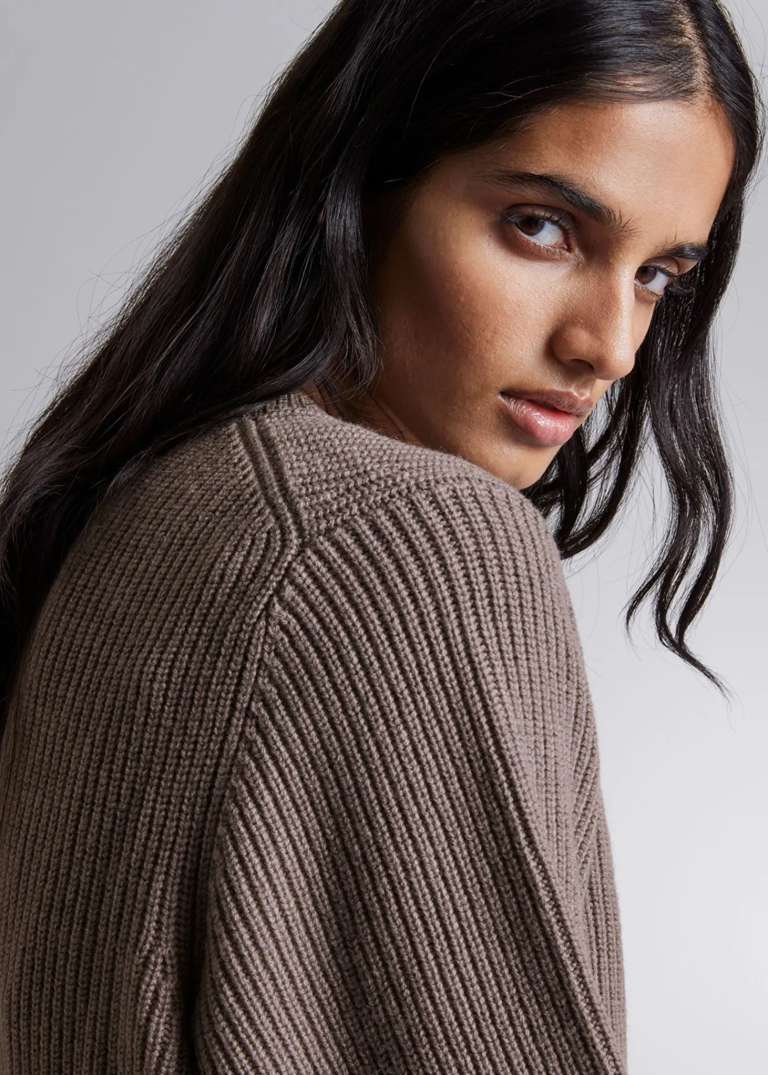 Fashion Ribbet Merino Top Kvinder Toppe