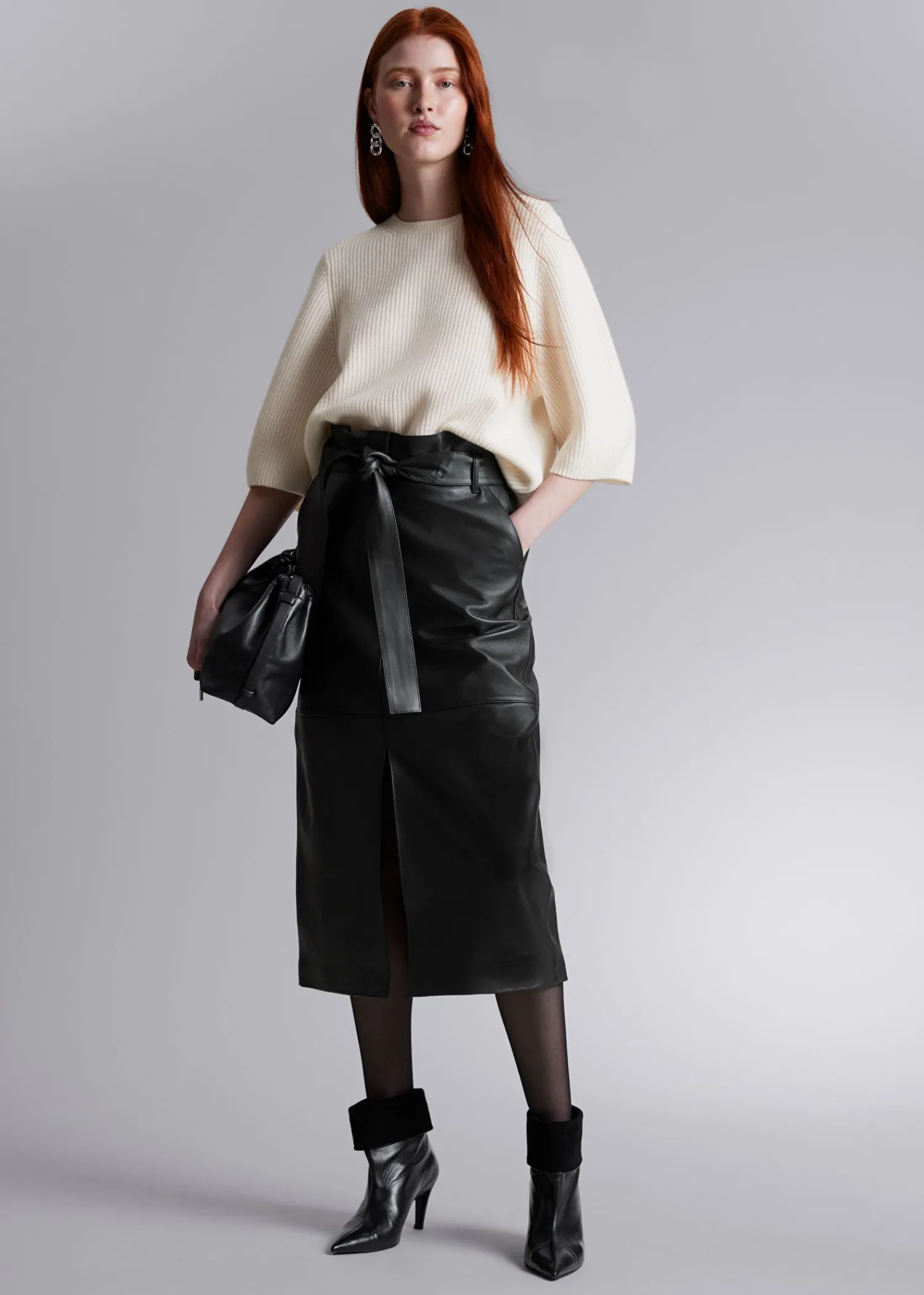 Cheap Ribbet Merino Top Kvinder Toppe