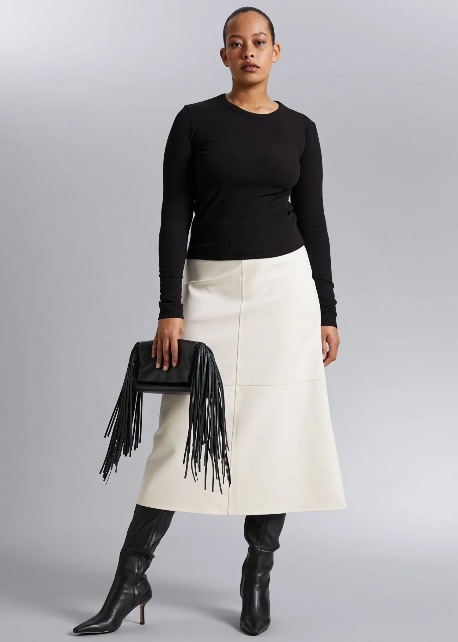 Sale Ribbet Top Kvinder Toppe